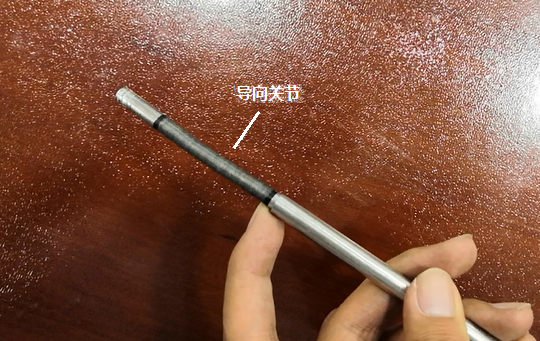 調(diào)整探頭伸出剛性套管的長度 調(diào)整探頭伸出剛性套管的長度