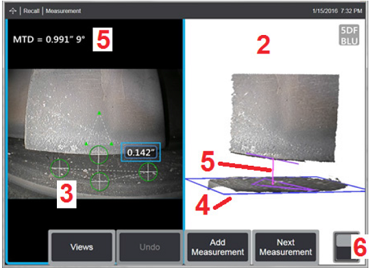 韋林內窺鏡3D點云圖的使用說明 韋林內窺鏡3D點云圖的使用說明
