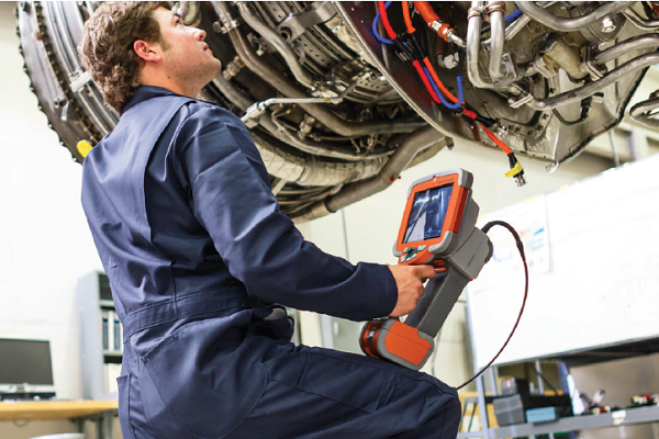 發動機孔探現場圖 發動機孔探現場圖