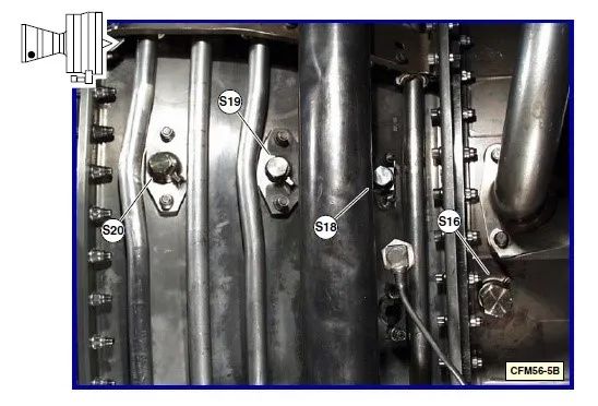 工業內窺鏡孔探檢查需拆裝的航空發動機孔探堵頭s16、s18、s19、s20