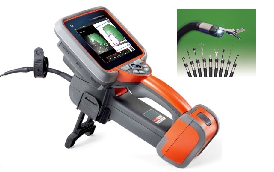 內(nèi)置機(jī)械手通道的高清智能三維測(cè)量孔探設(shè)備 內(nèi)置機(jī)械手通道的高清智能三維測(cè)量孔探設(shè)備